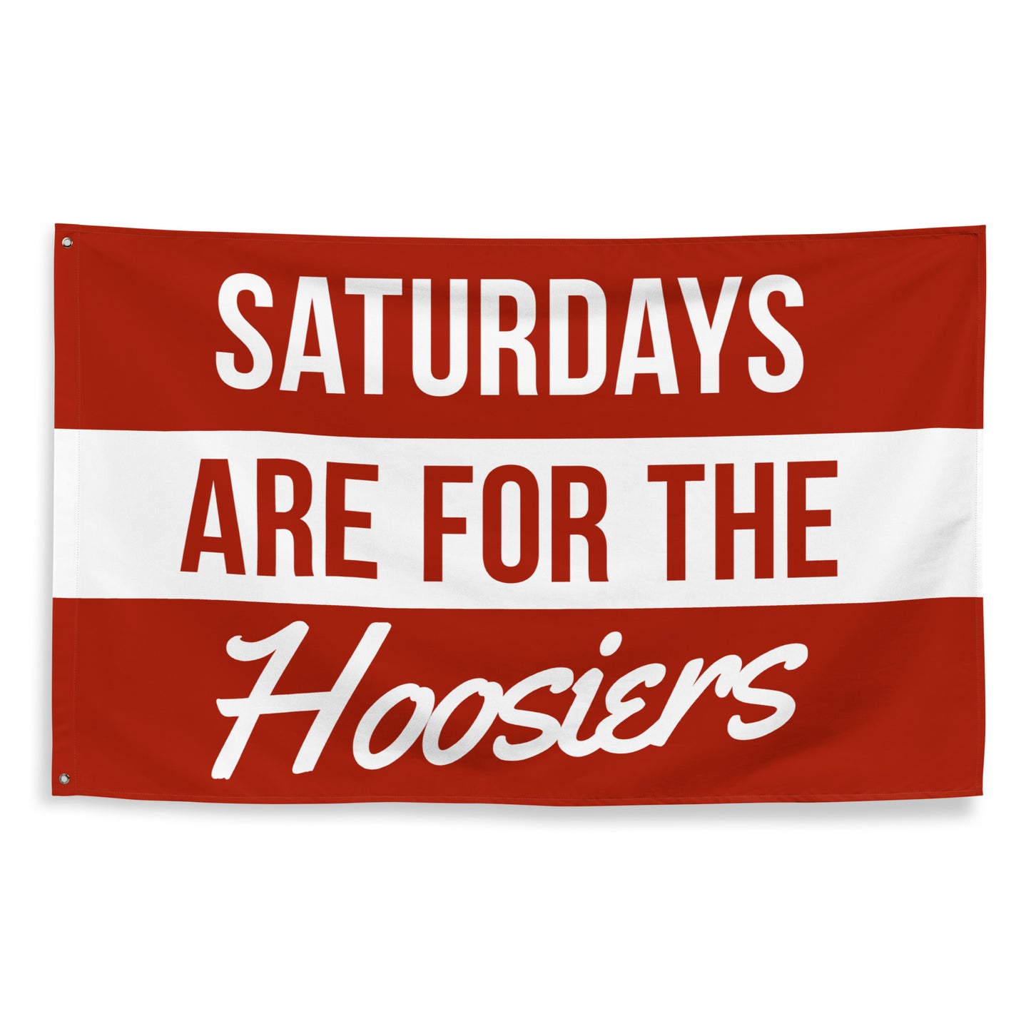 Saturdays Are For The Hoosiers - Flag