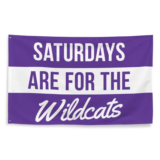 Saturdays Are For The Wildcats - Flag