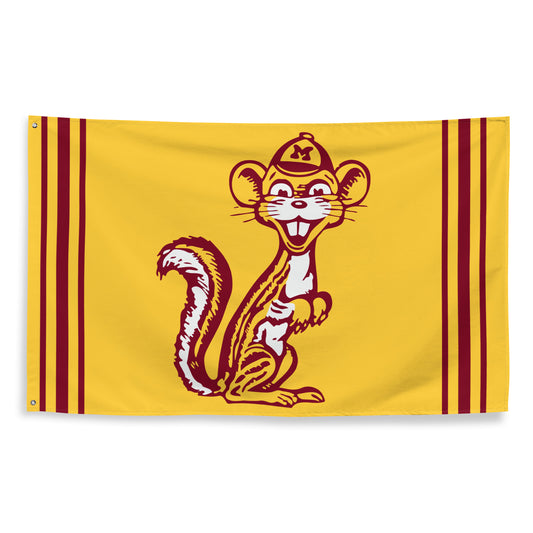 Minnesota Gophers - Old School Flag