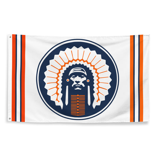 Illinois Fighting Illini - Old School Flag