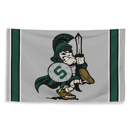 Michigan State Spartans - Old School Flag