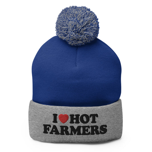 I Heart Hot Farmers - Beanie