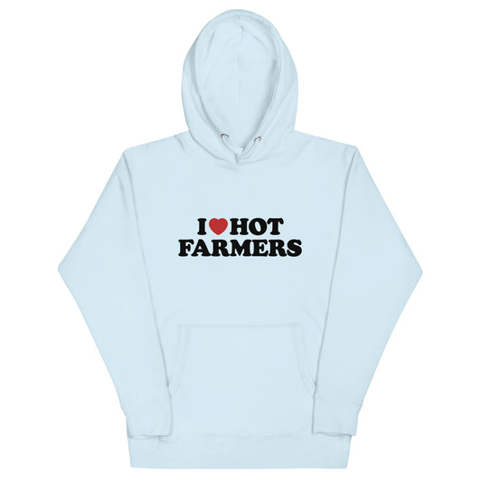 I Heart Hot Farmers - Hoodie