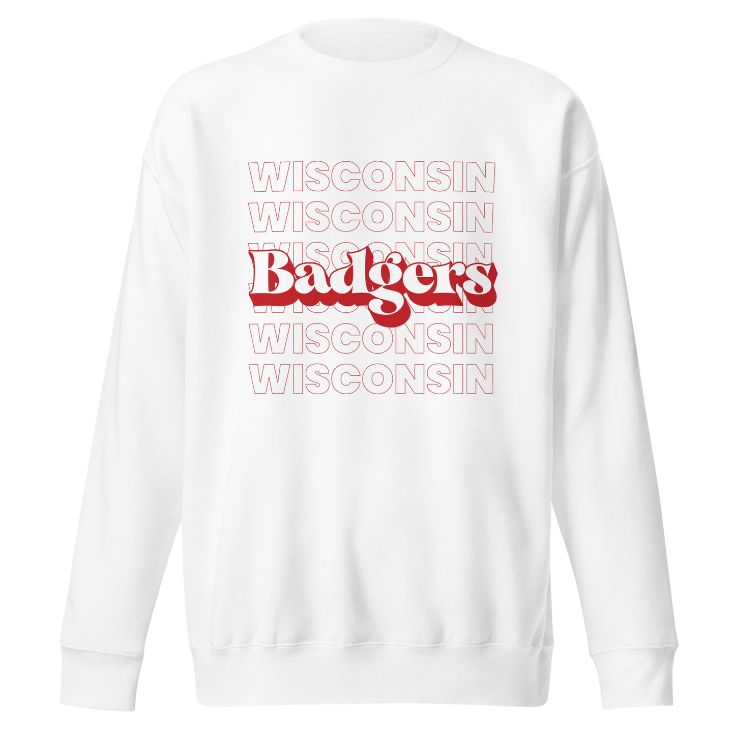 Wisconsin - Pre-Game Parade Crewneck